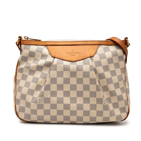Pre-Loved Louis Vuitton Damier Azur Siracusa PM - Picture 1 of 7